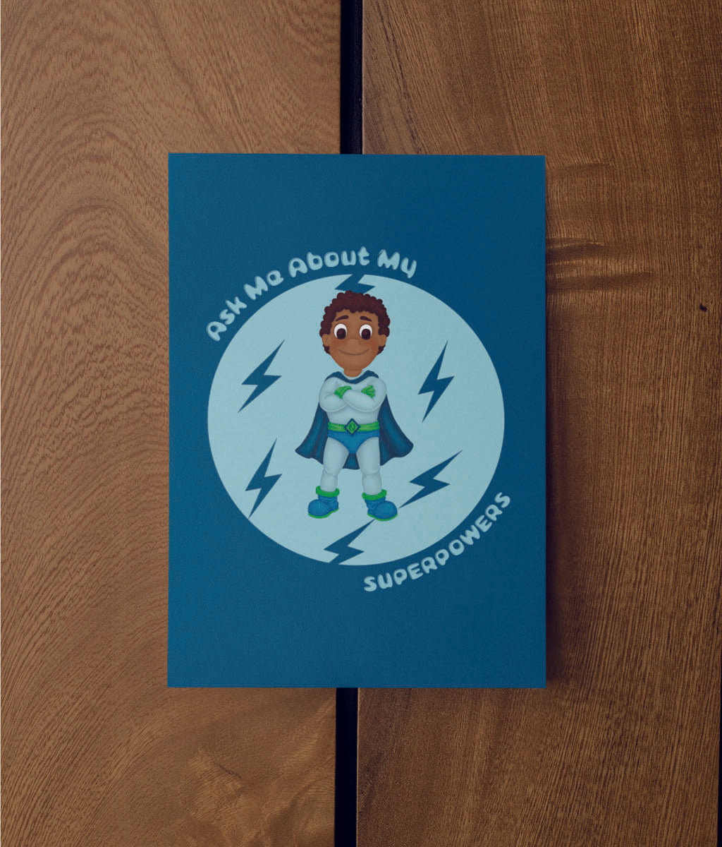 Super Hero Postcards