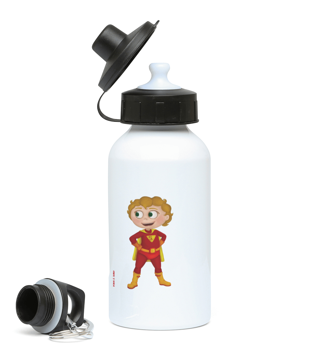 Super Hero Kids Water Bottle